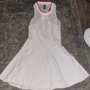 Adidas white tennis dress, size medium
